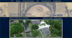Desktop Screenshot of olph-retreat.org